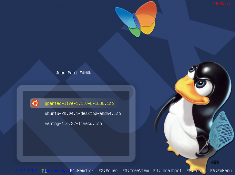 ventoy linux gui